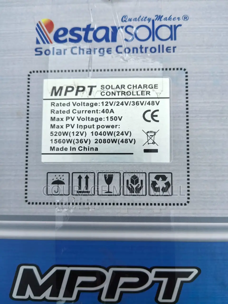 MPPT 40a Restar Charge Controller