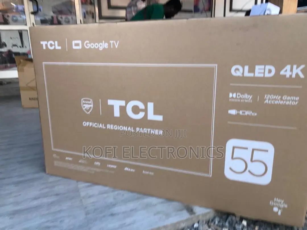TCL 55” Qled Tv Brilliant Display Smart Features