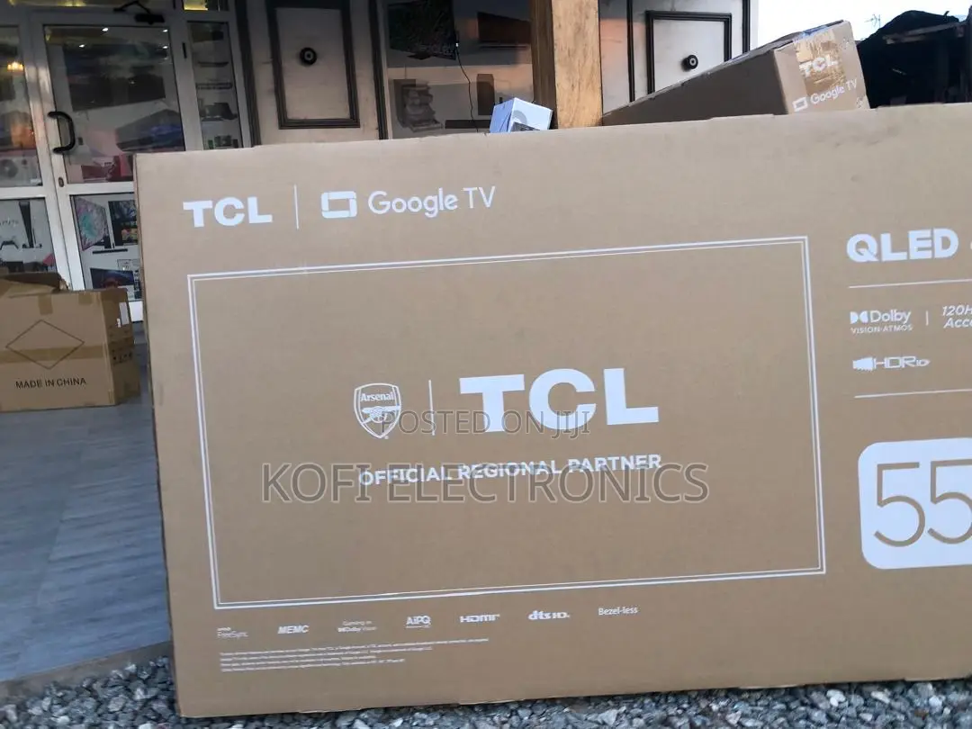 TCL 55” Qled Tv Brilliant Display Smart Features
