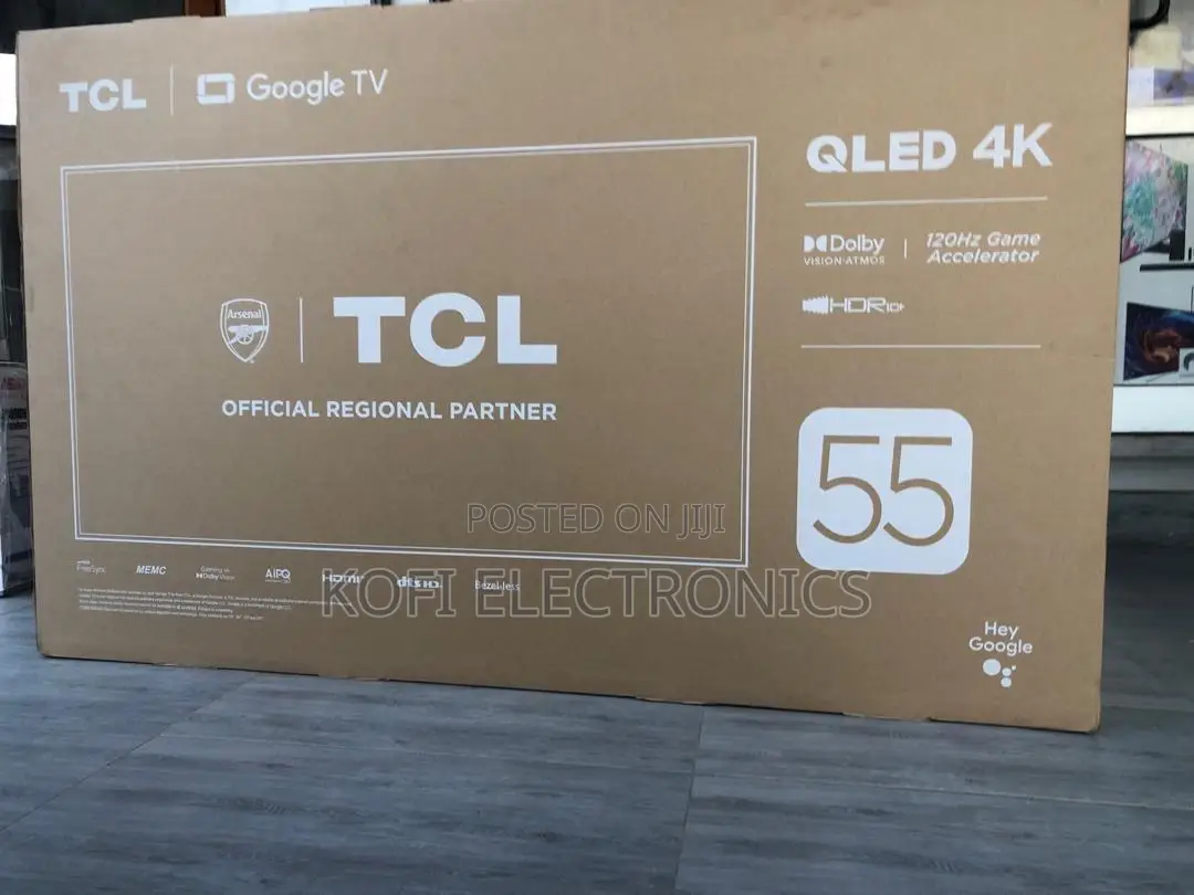 TCL 55” Qled Tv Smart Streaming Made Easy
