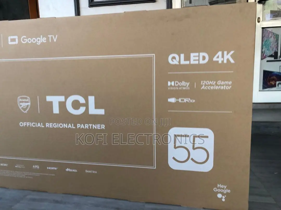 TCL 55” Qled Smart Tv Smooth Viewing Advanced Technology