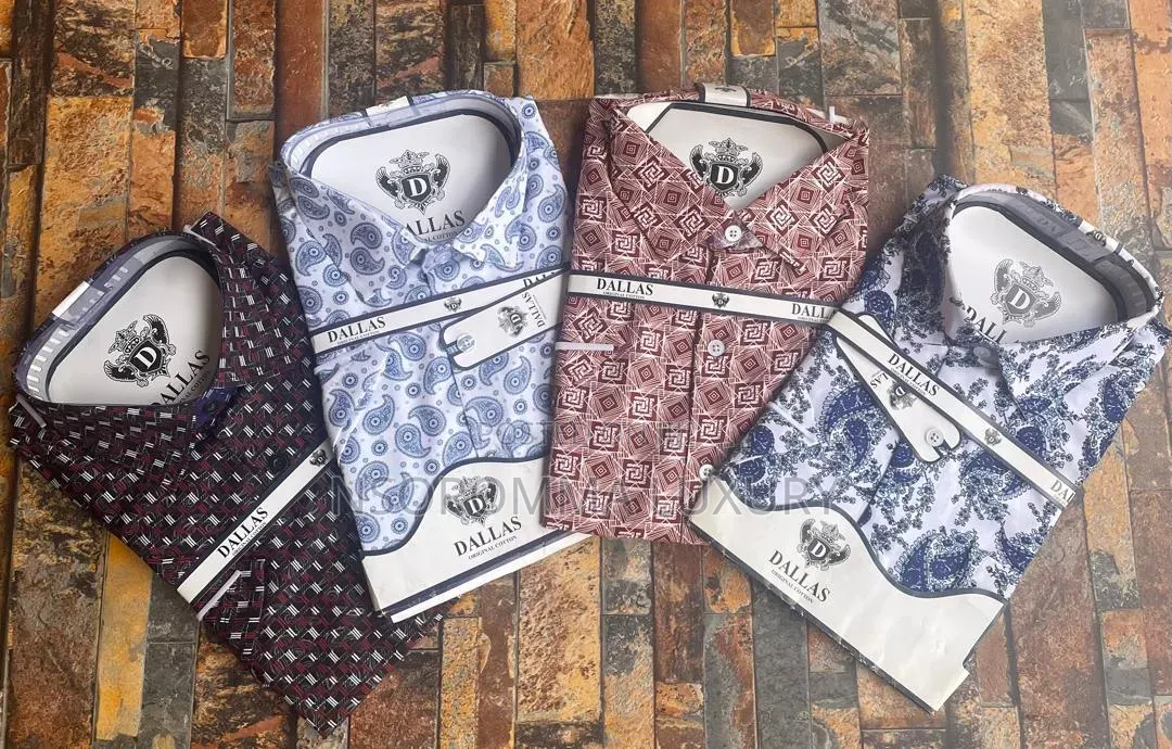 Dallas Short Sleeves Shirt Available in Stock
