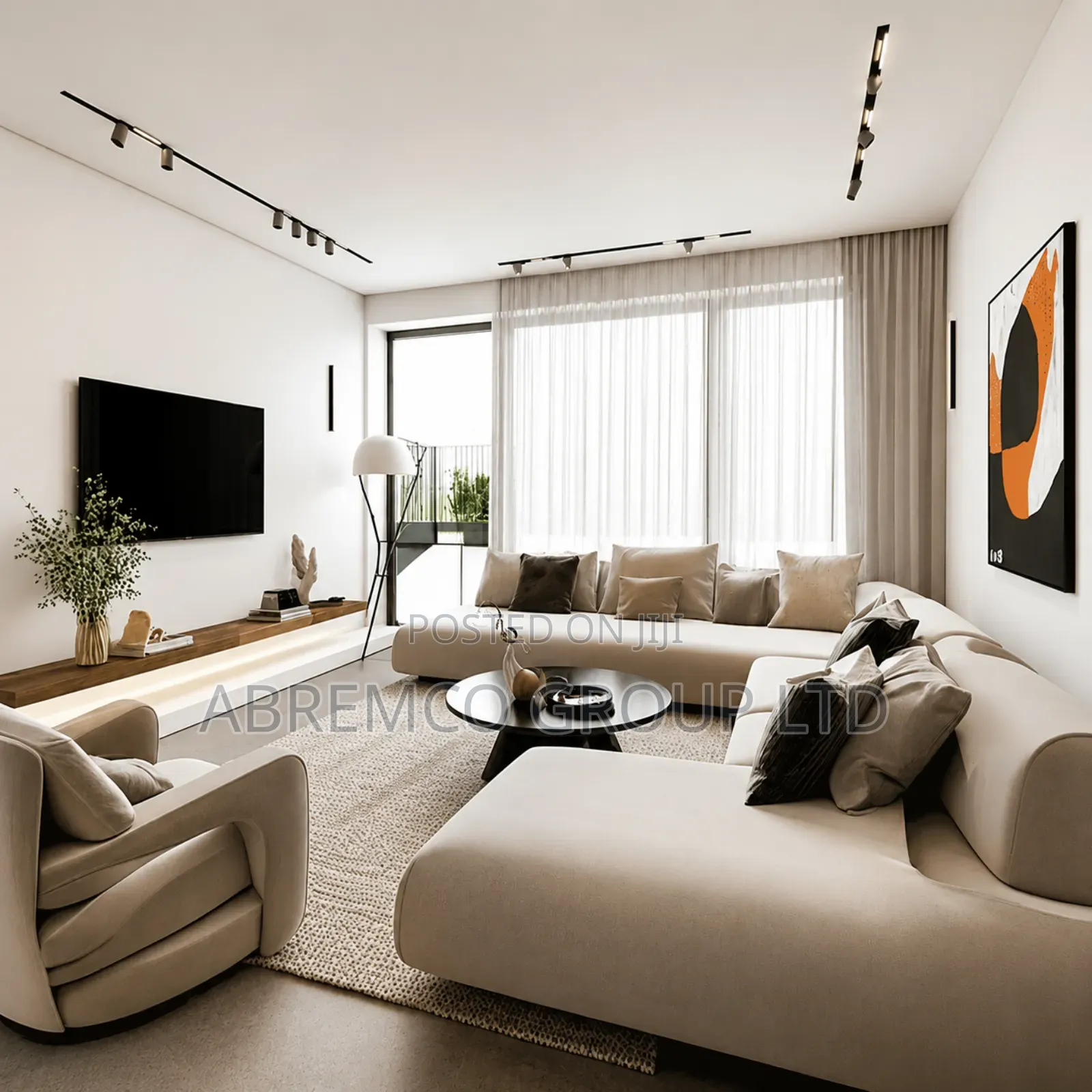 Furnished 1bdrm Penthouse in Arcadia View, North Legon for sale