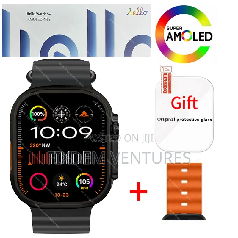 Super Amoled Hello Watch Ultra 5+