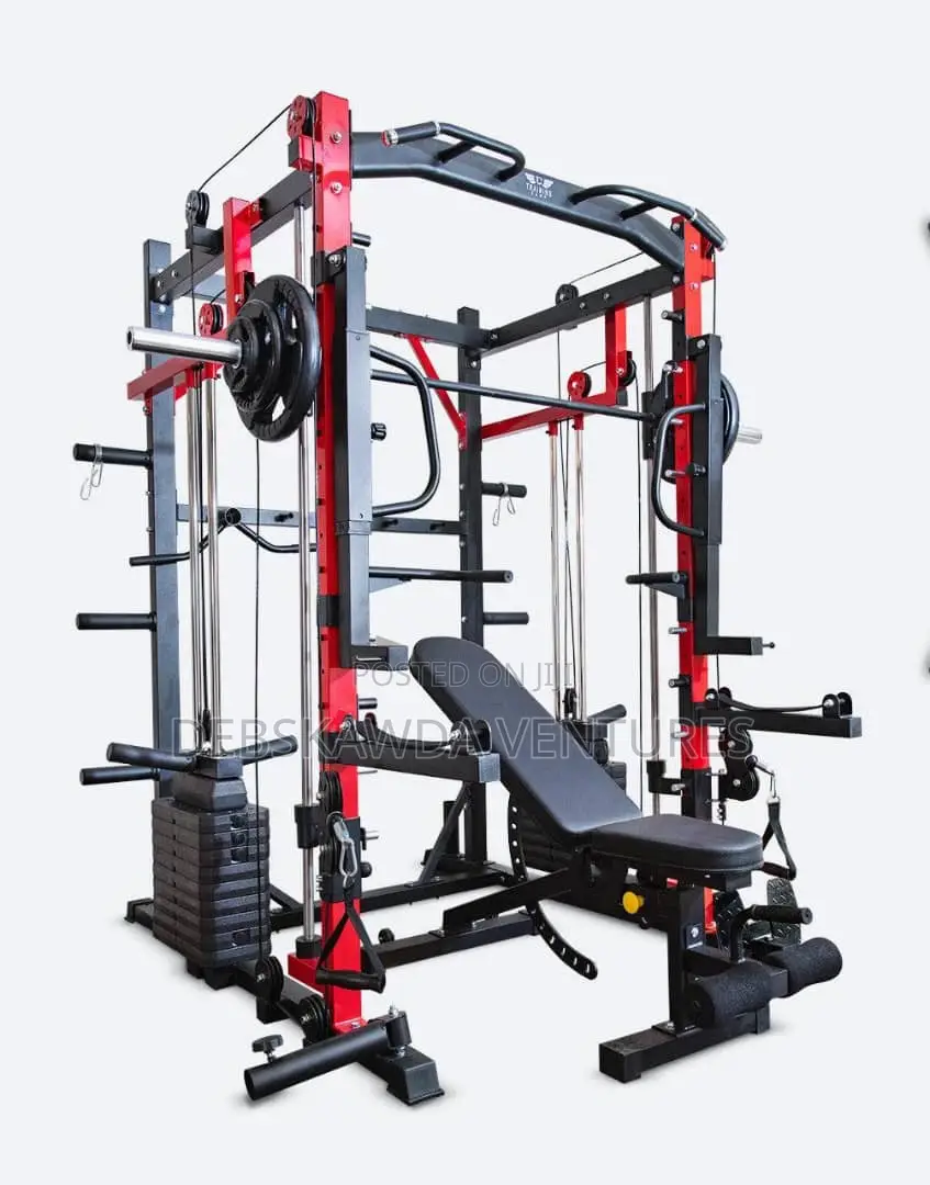Smith Machine Pro With Heavy Duty Bench