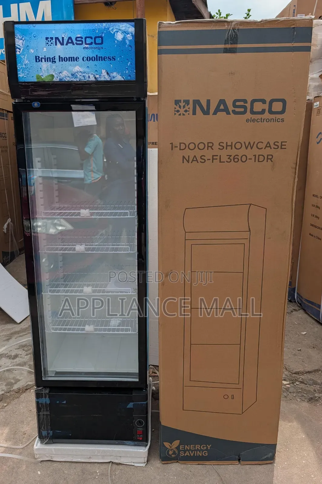Nasco Display/Showcase Fridge 298l