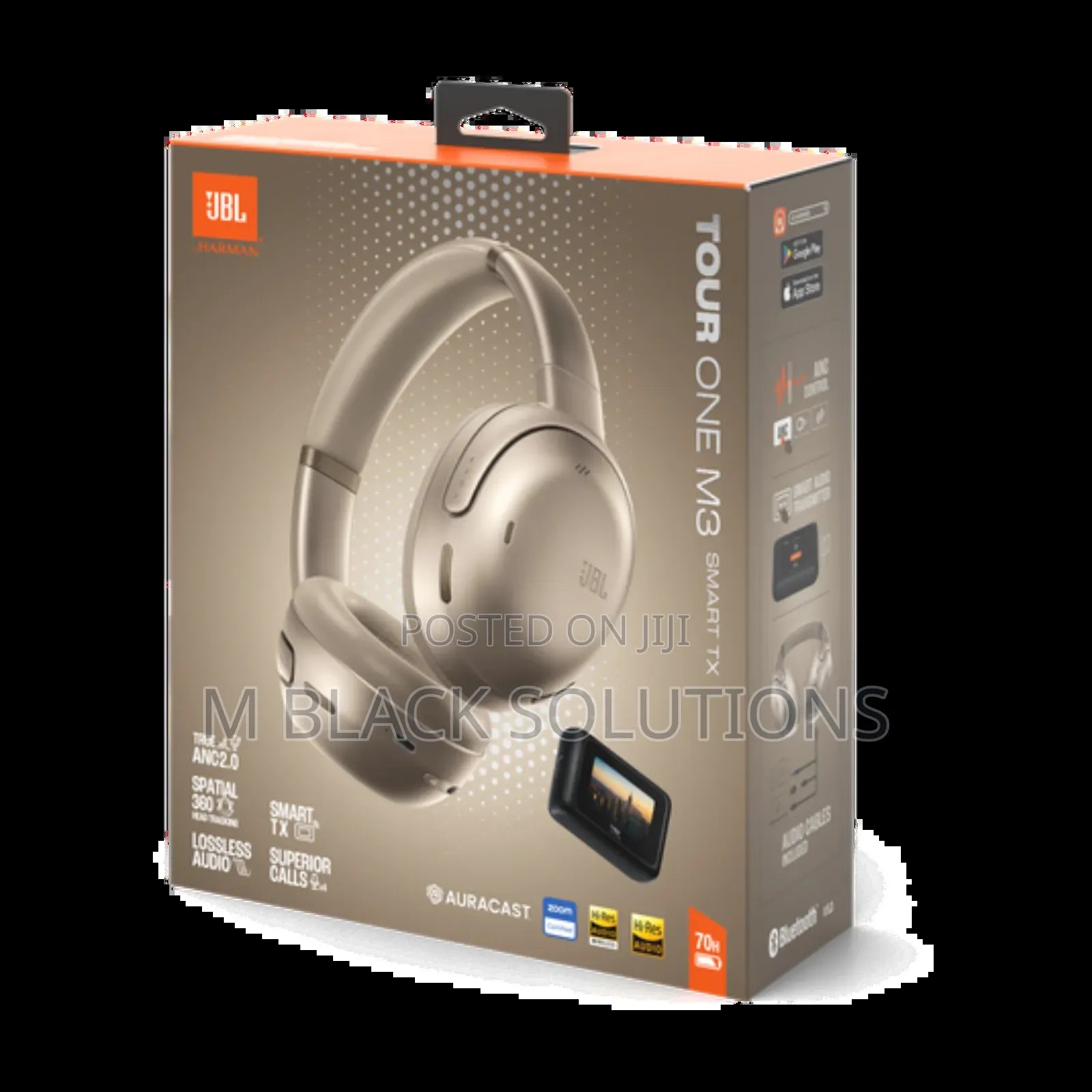 JBL Tour One M3 Wireless Nc Headphones Cream