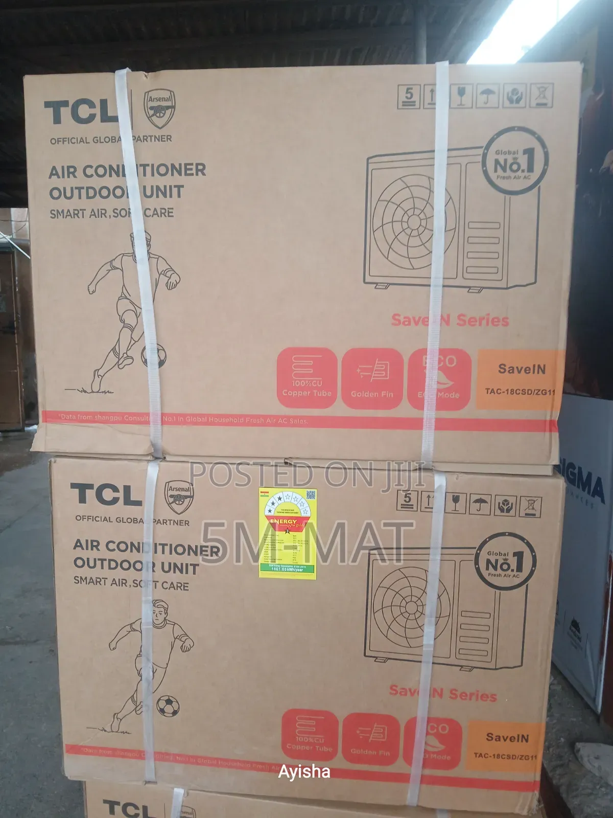TCL 2.0hp Split on/Off Air Condition Tac-18csd/Zg11