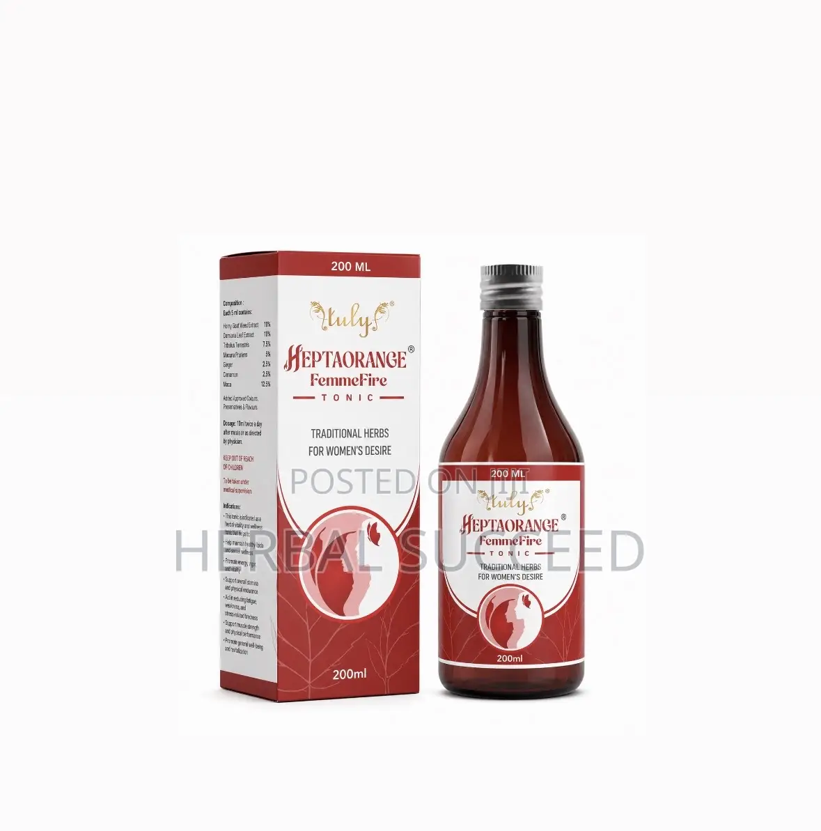 Heptaorange Femme Fire Syrup