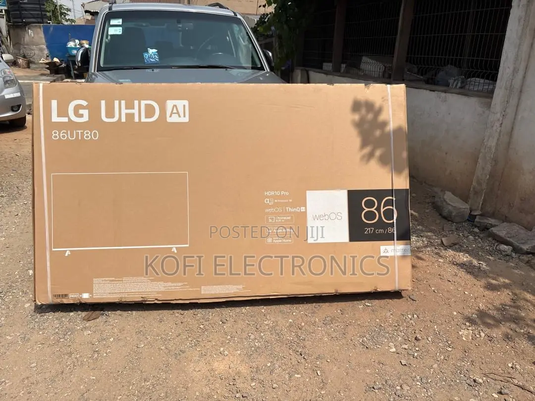 Lg 86” Uhd Smart Ai Television Cinematic Viewing Experience