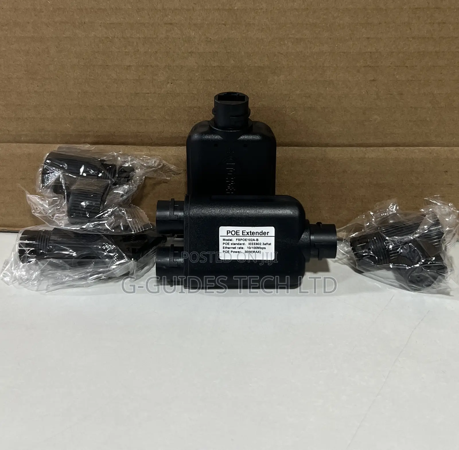 2-Port Poe Repeater Outdoor, 1 to 2 Waterproof Outdoor Poe Extender