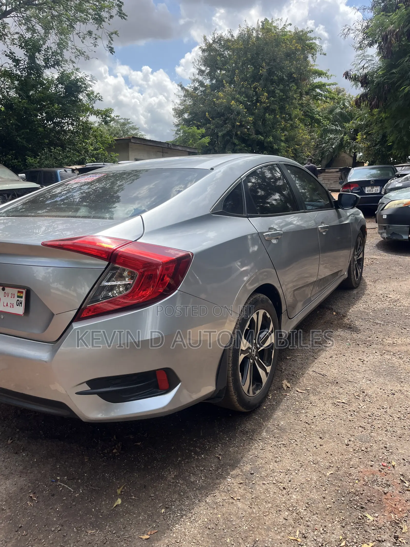 Honda Civic EX 4dr Sedan (2.0L 4cyl) 2017 Silver