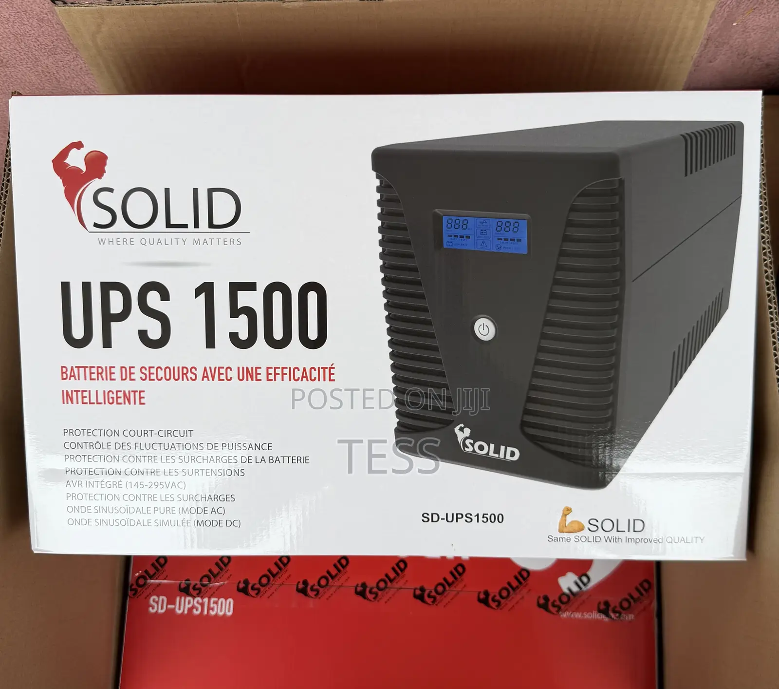 1500va (1.5kva) Solid Ups With (Automatic Voltage Regulator)