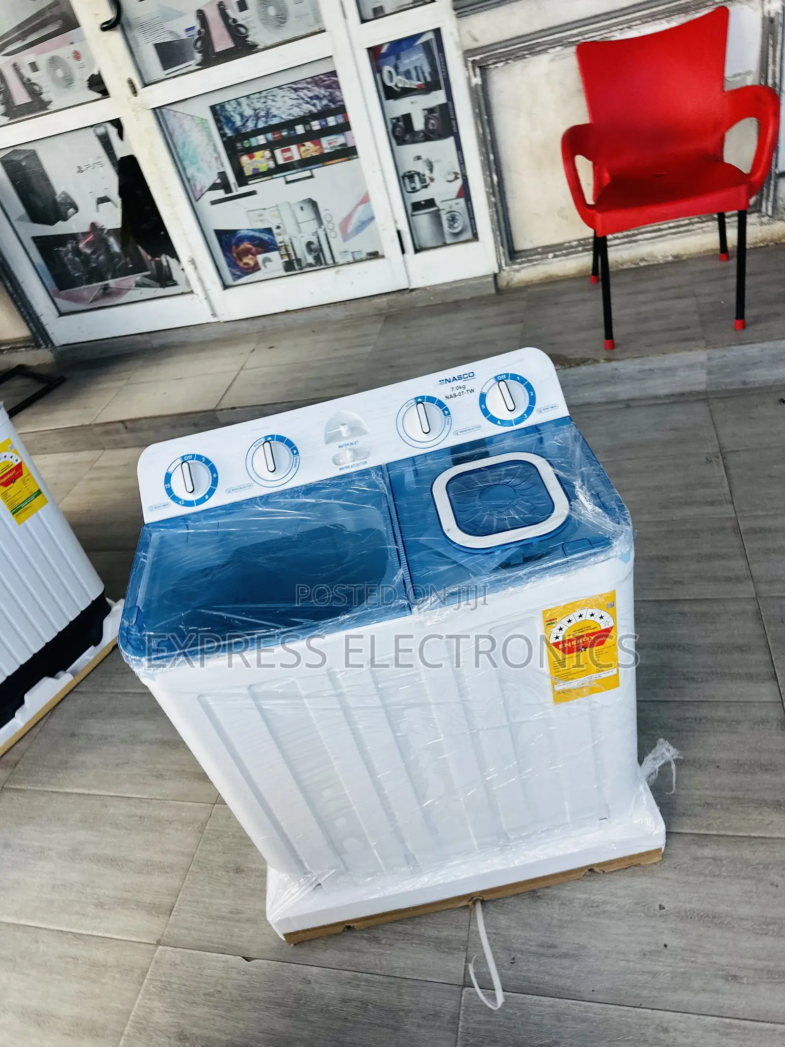 Authentic Sleek Wm Topload 10kg Twintub Nasco Semi Automatic