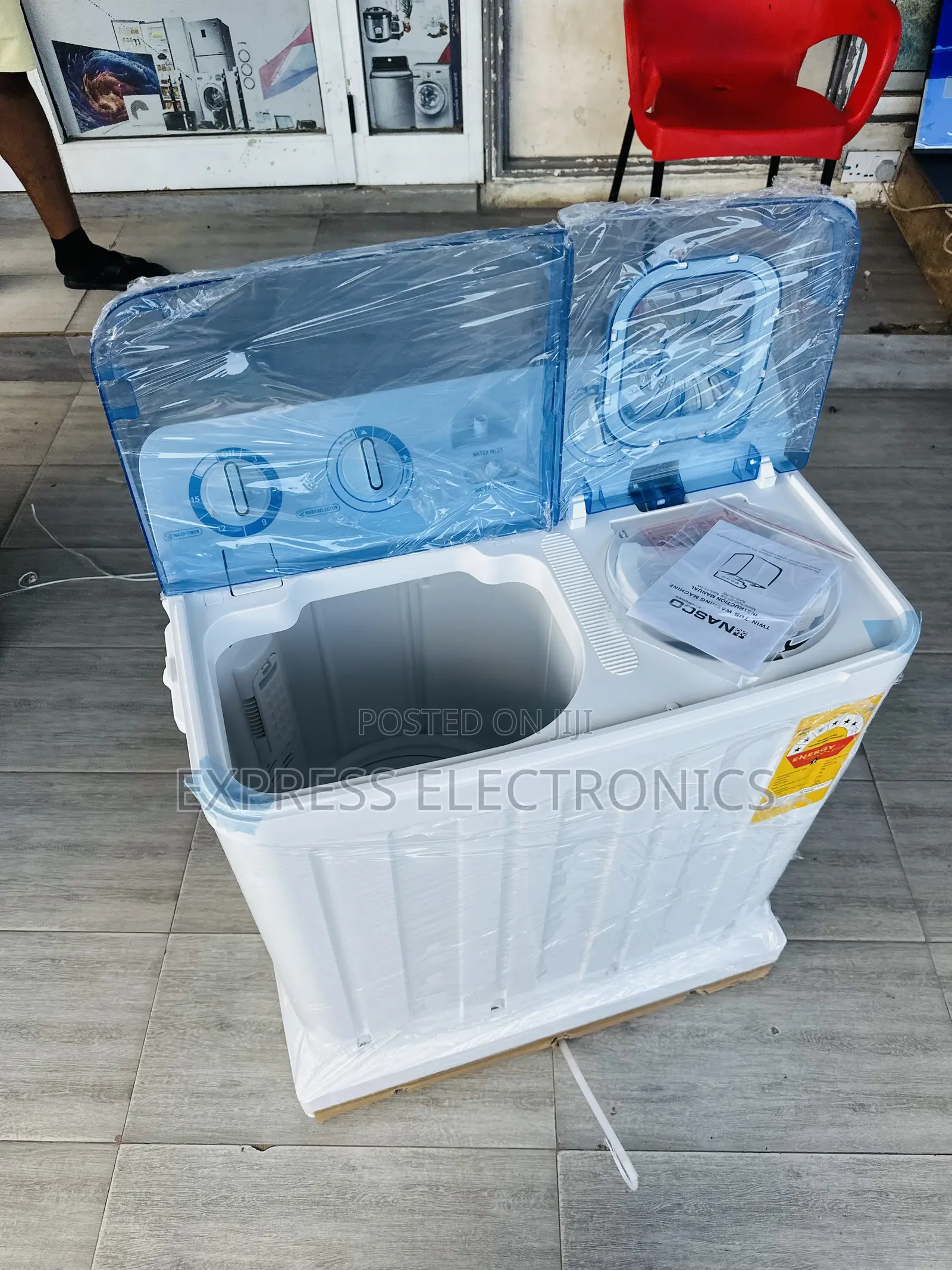 10kg Topload Twintub Semi 10kg Nasco