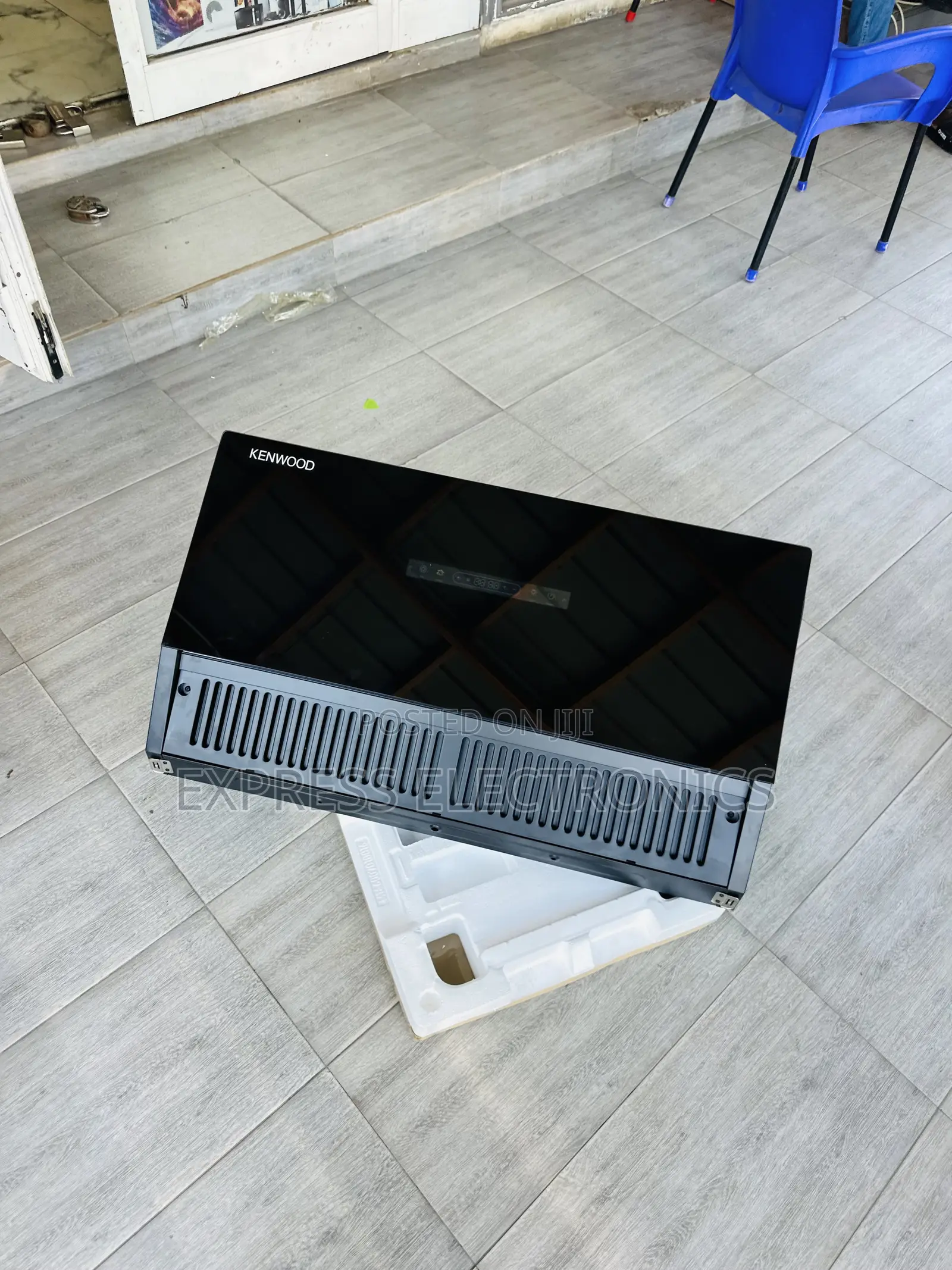 In Built Range Hood Kenwood 90cm Mirror Black Finish Extractor
