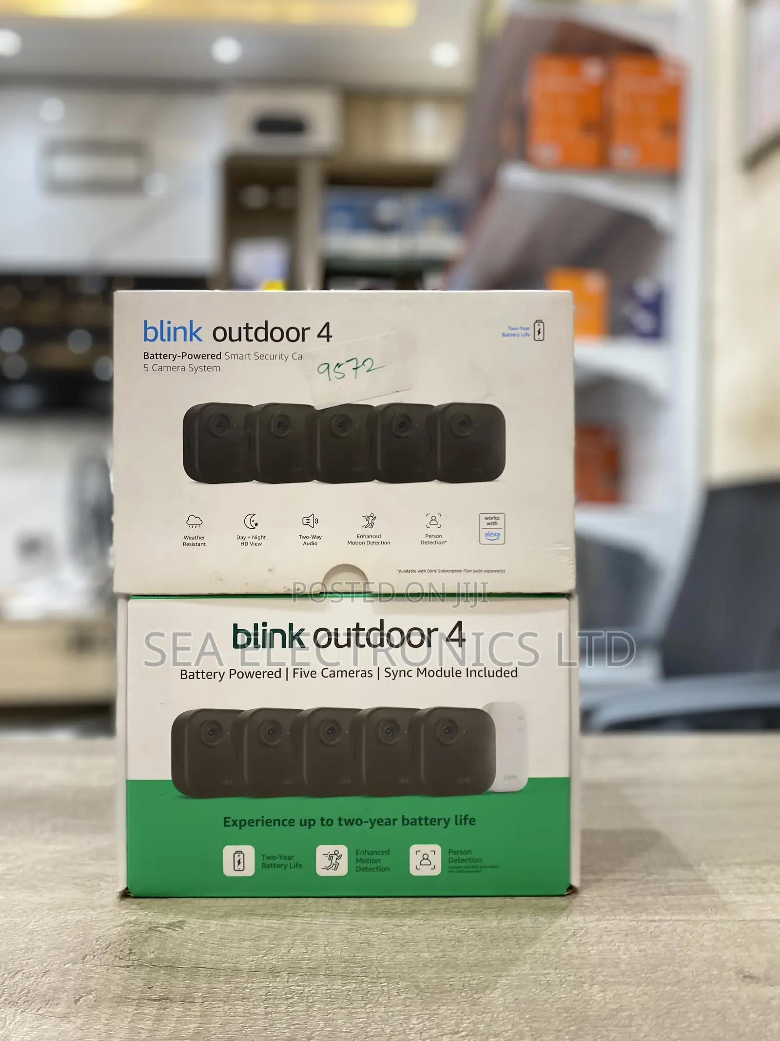 Blink Outdoor 4 Camera System - Cameras + Sync Module