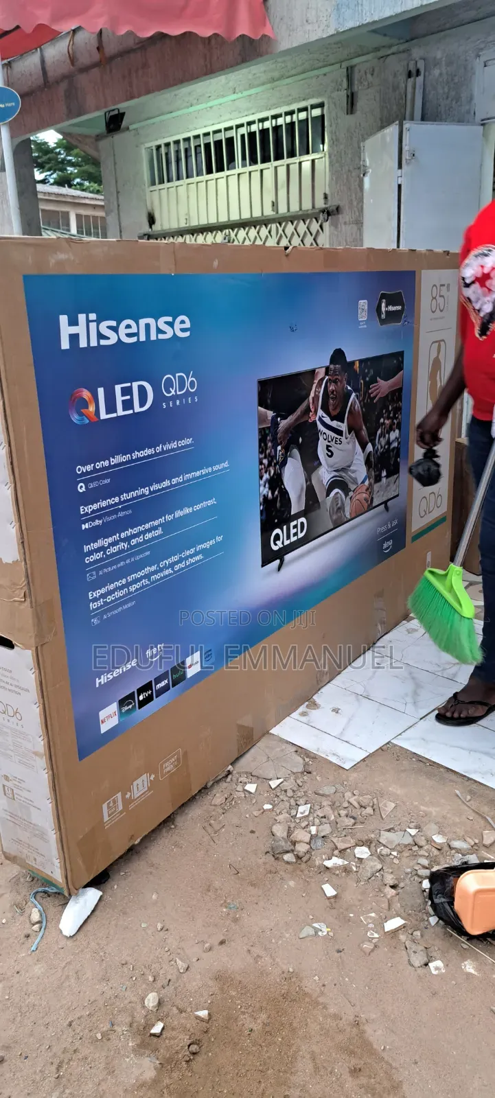 Hisense 85" Class Qled Qd6f Uhd Smart Usa Type