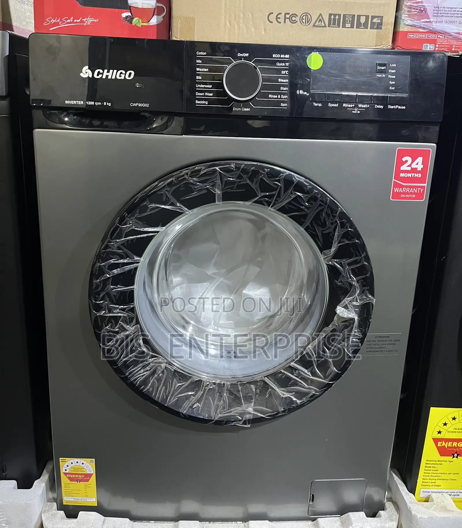 Chigo 9kg Front Load Washing Machine