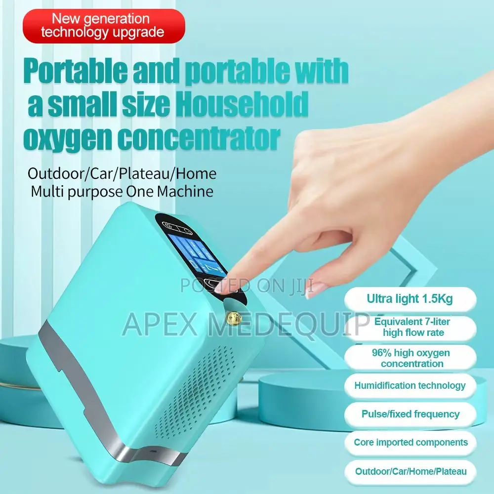 Portable Rechargeable 7l Oxygen Concentrator