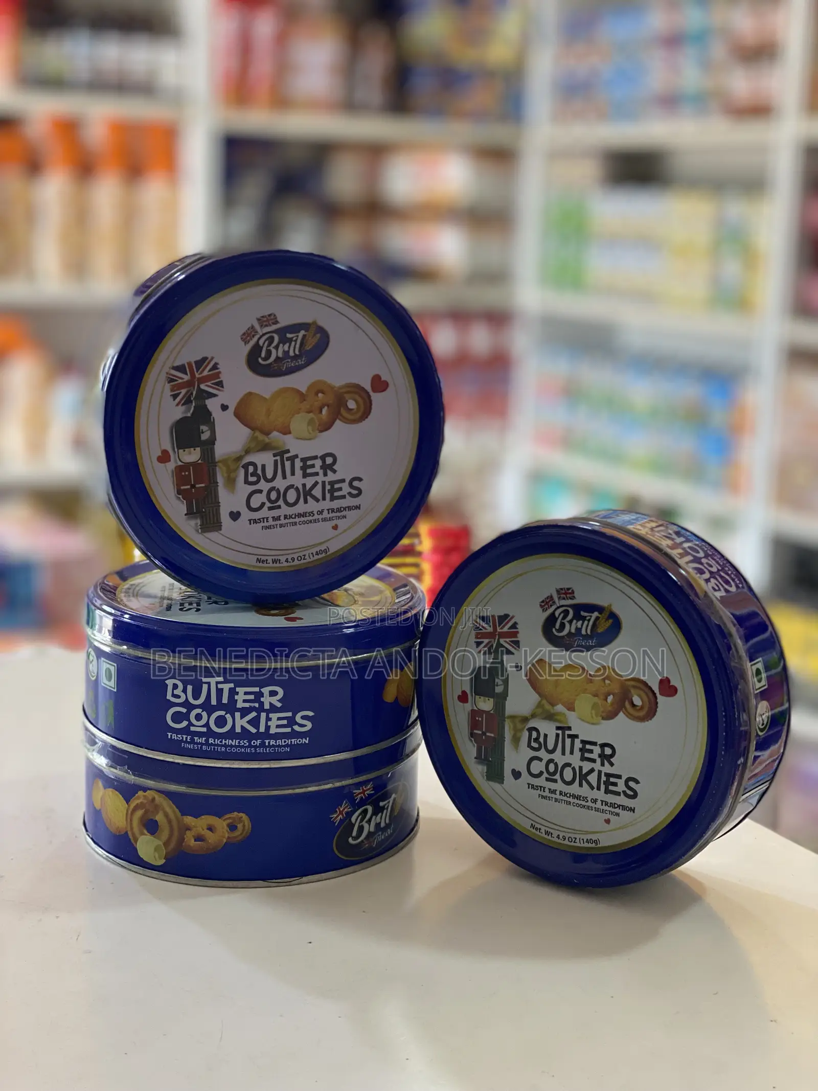 The Brit Butter Cookies