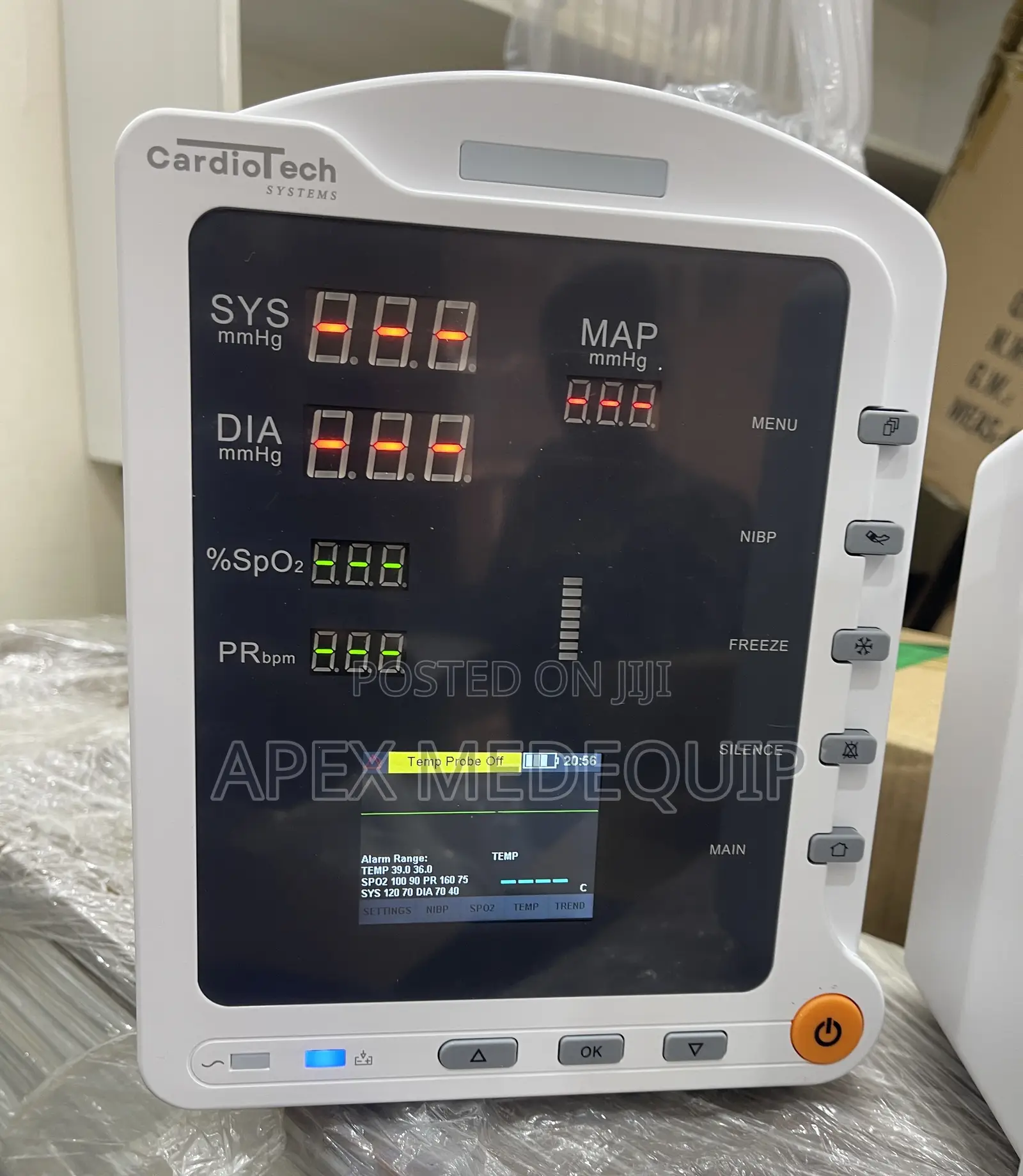 Vital Signs Monitor + Trolley ( Rechargeable)