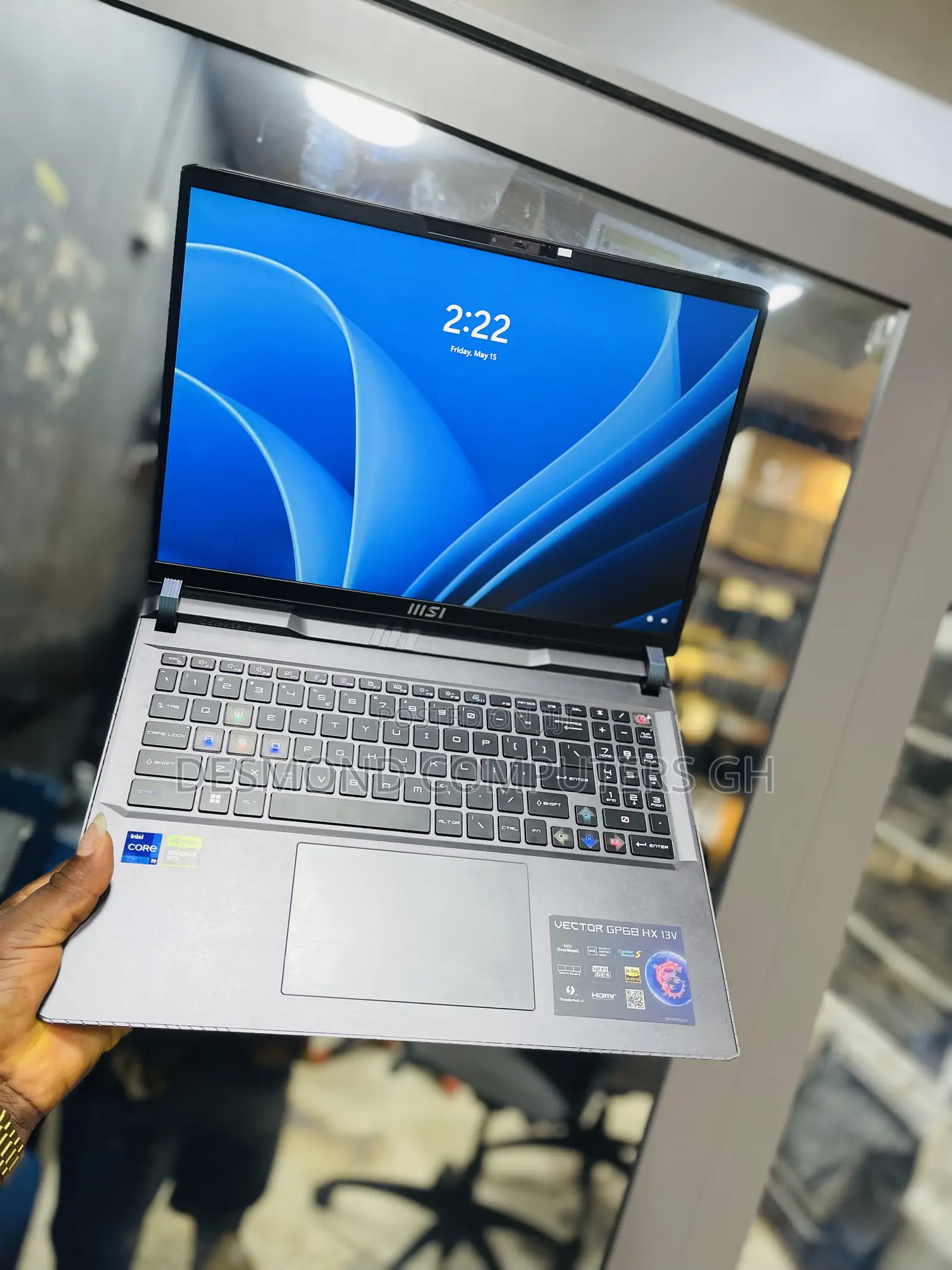 Laptop MSI Vector GP68 HX 13V 16GB Intel Core i9 SSD 1T