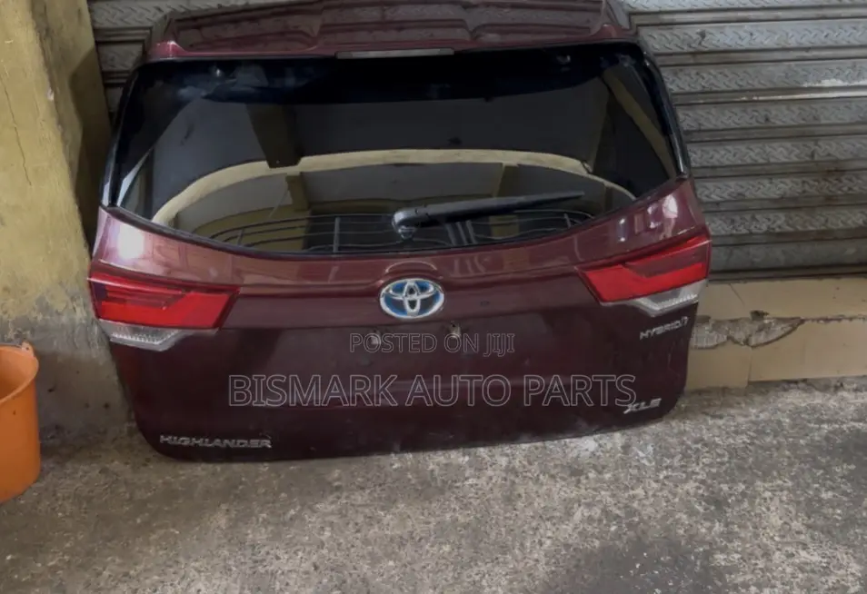 Toyota Highlander 2017 2018 2019 Boot Complete