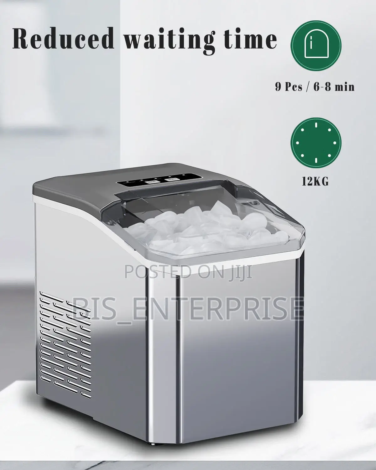 Commercial Portable Countertop Ice Maker