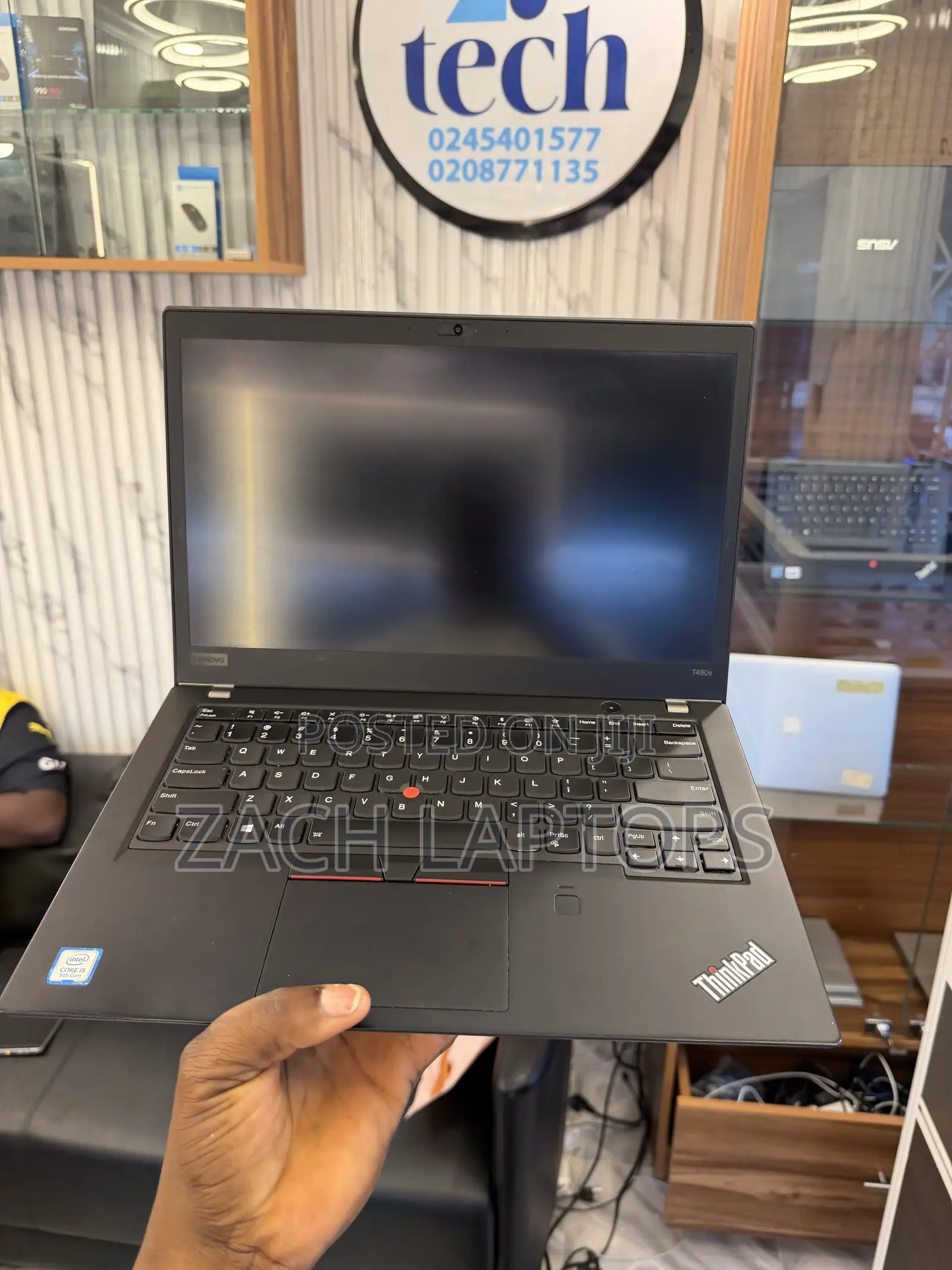Laptop Lenovo ThinkPad T480s 16GB Intel Core i5 SSD 256GB