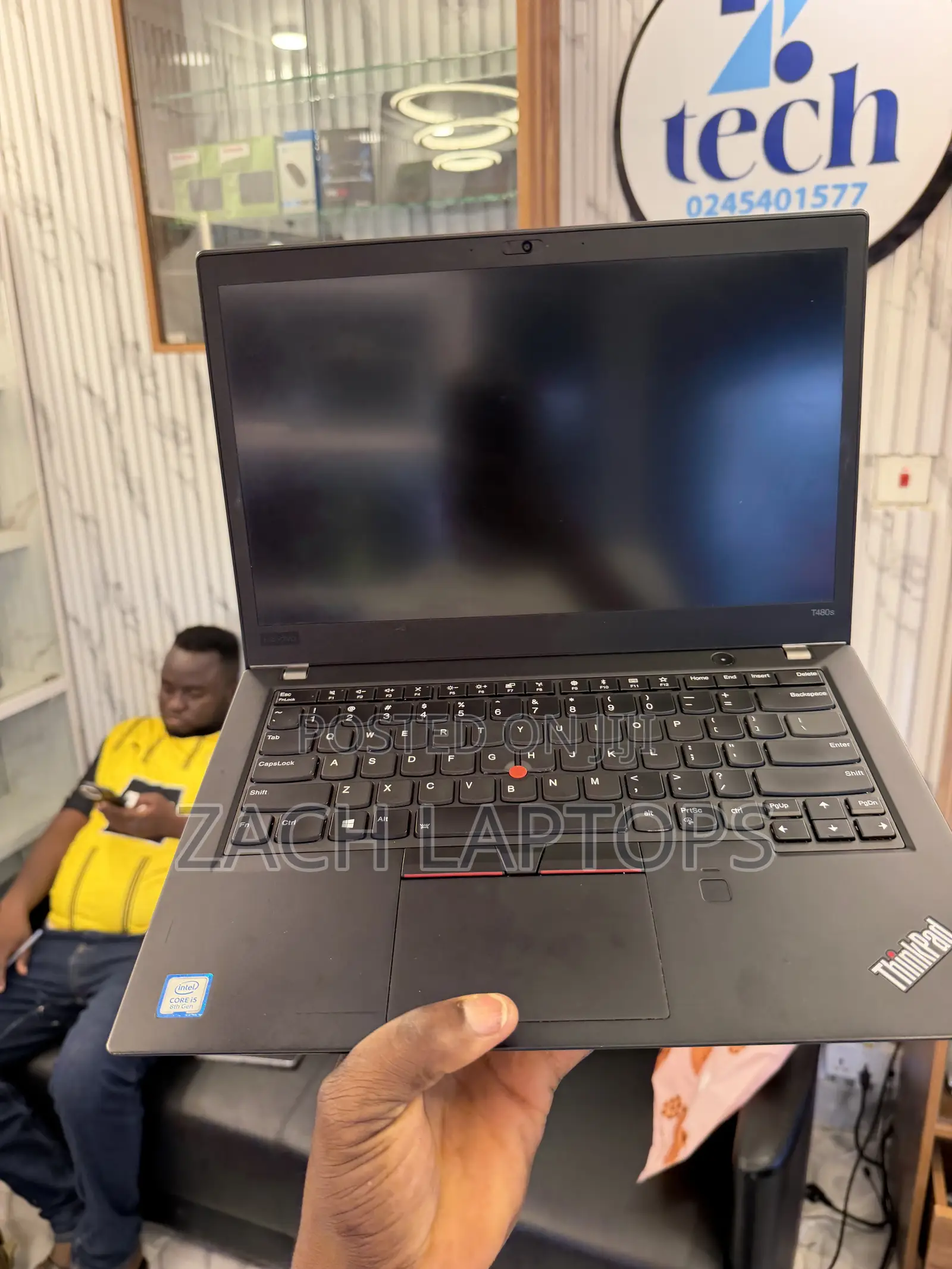 Laptop Lenovo ThinkPad T480s 16GB Intel Core i5 SSD 256GB