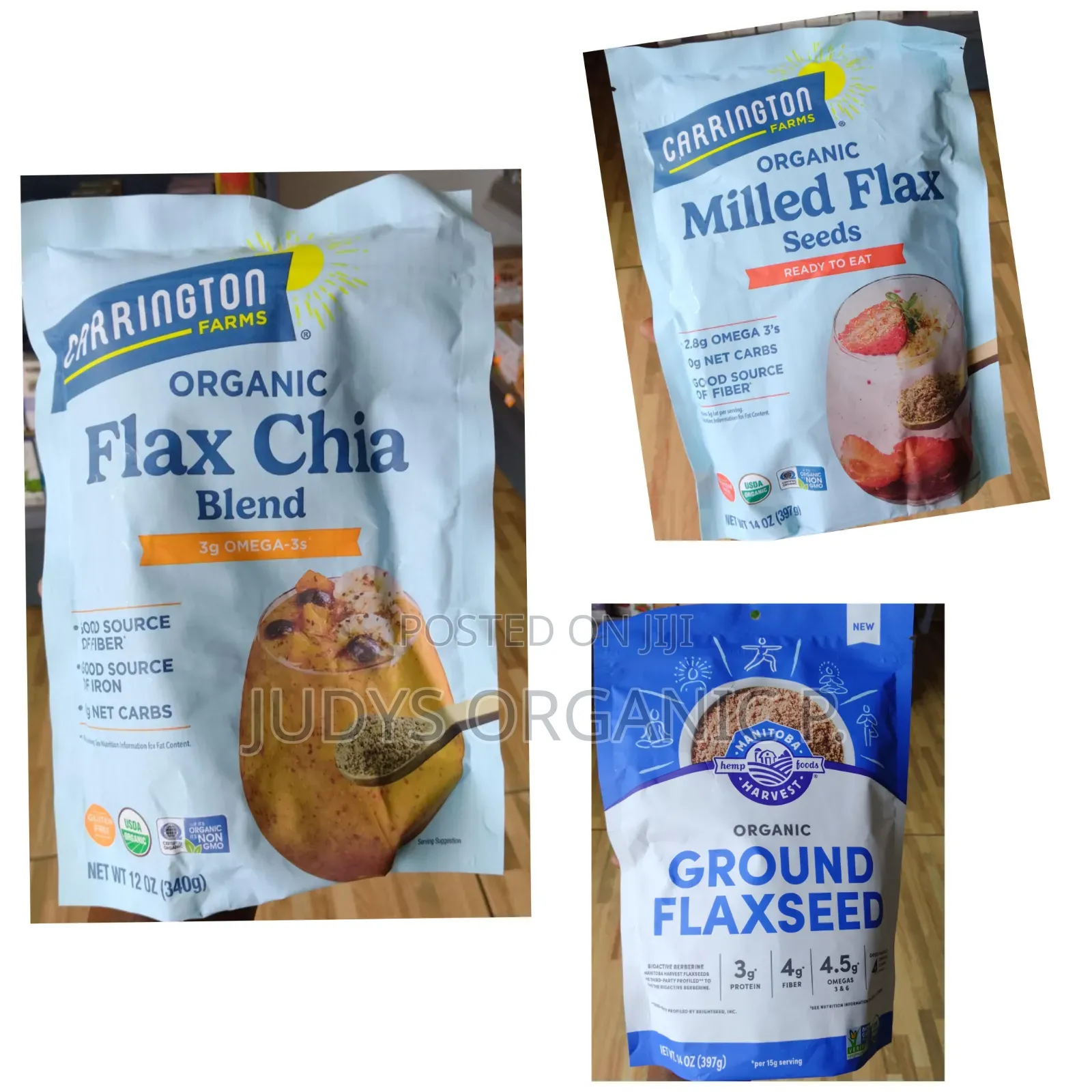 Flaxseeds Powder, Flax and Chia Blend
