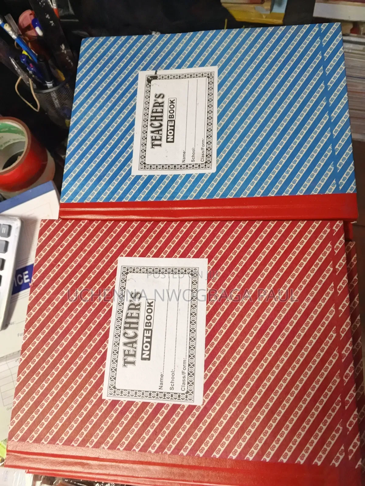 Techers Note Book