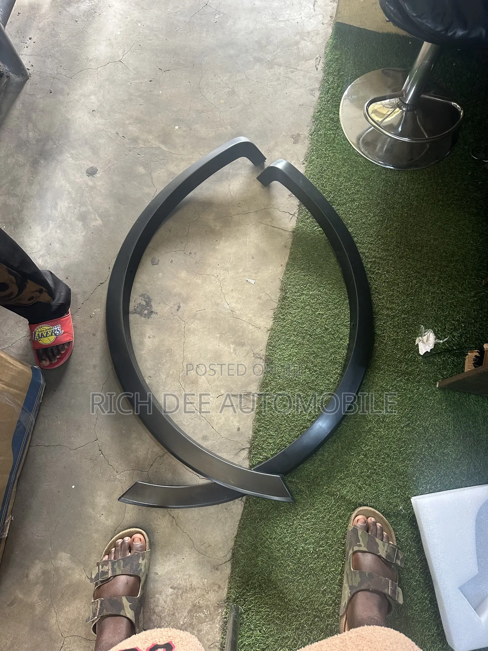 F150 2015 20 Fender Moulding Pair