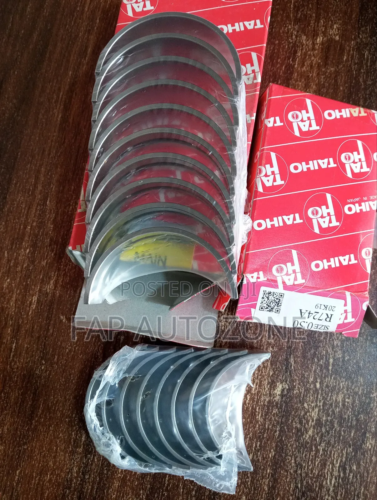 Original Taiho 1az and 2az Engine Main and Connecting Rod Bearing Set