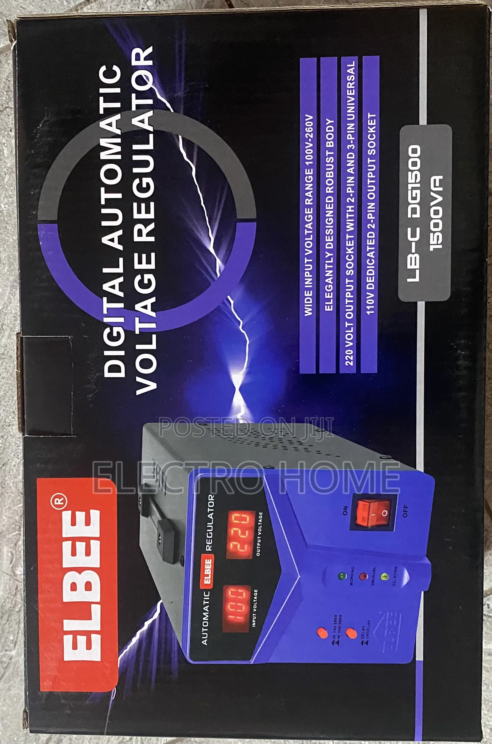 Long Lasting 1500w Elbee Regulator