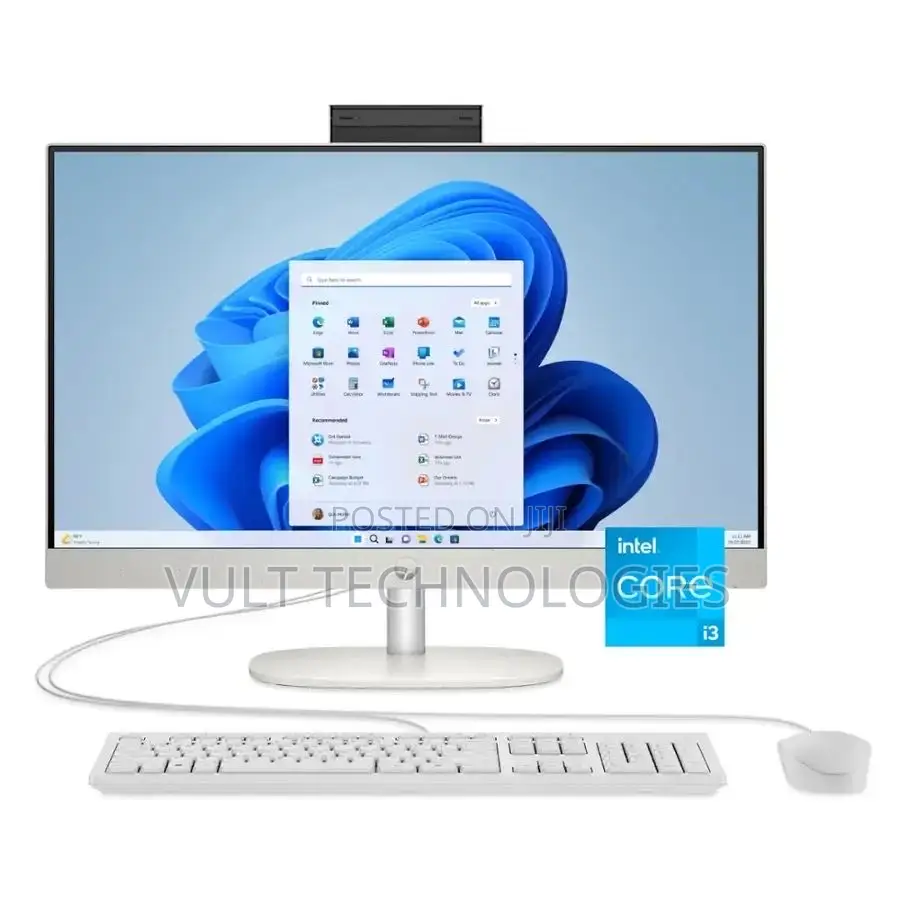 New HP 200 G4 22 All-in-One 8GB Intel Core i3 SSD 512GB