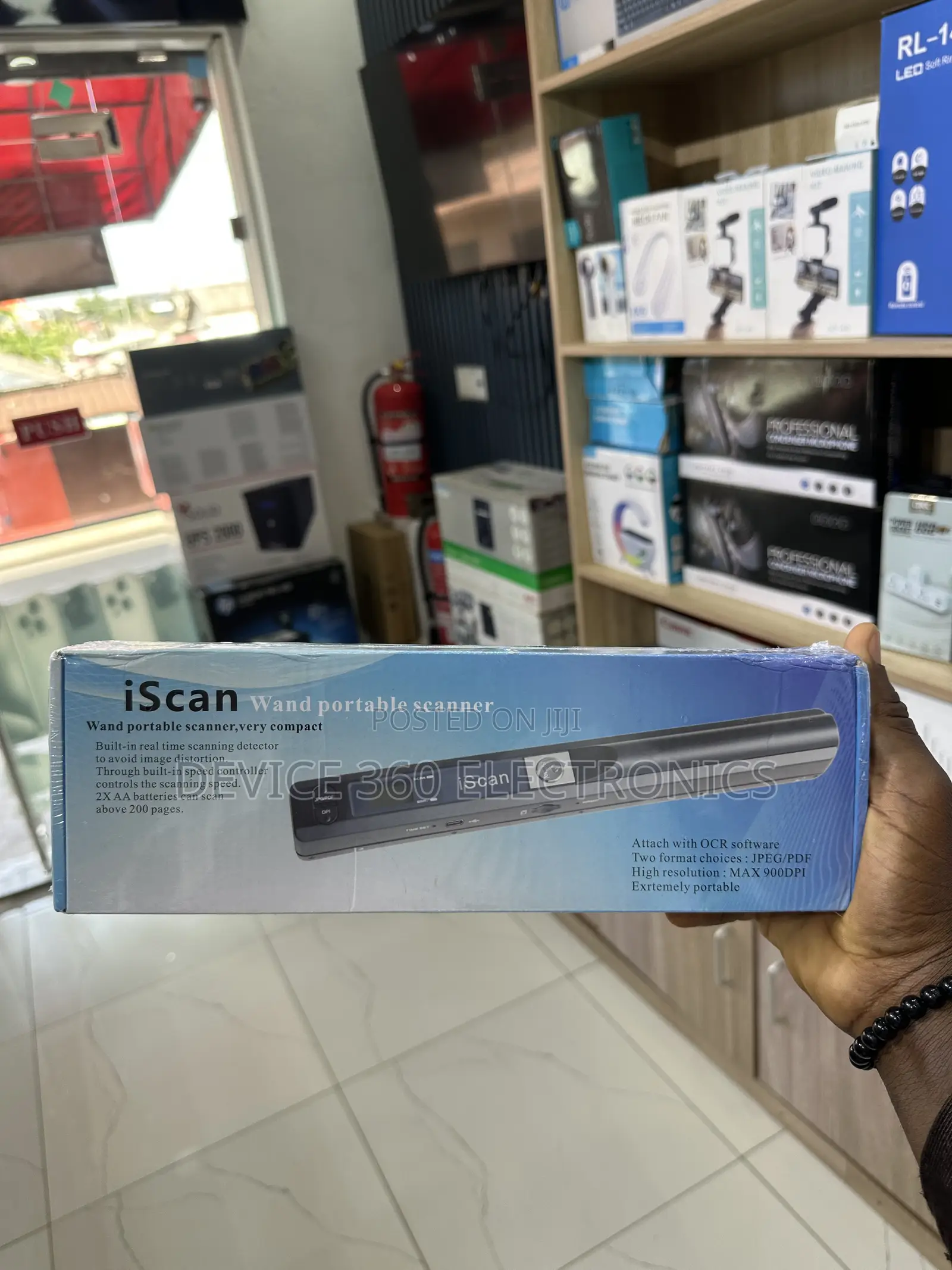 Iscan Wand Portable Scanner