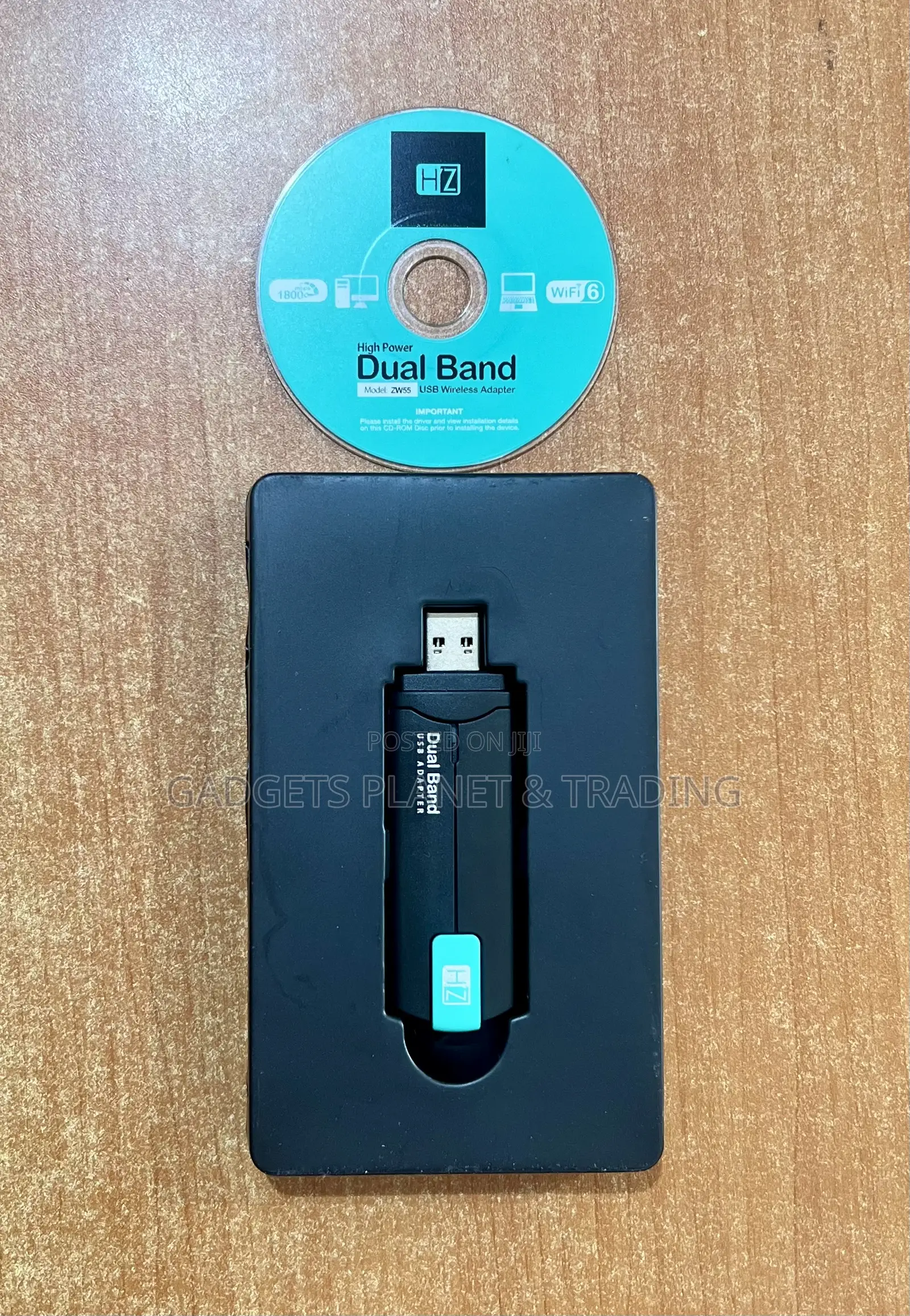 Heatz Dual Band Wifi 6 Usb Dongle Wireless Adapter | Zw55