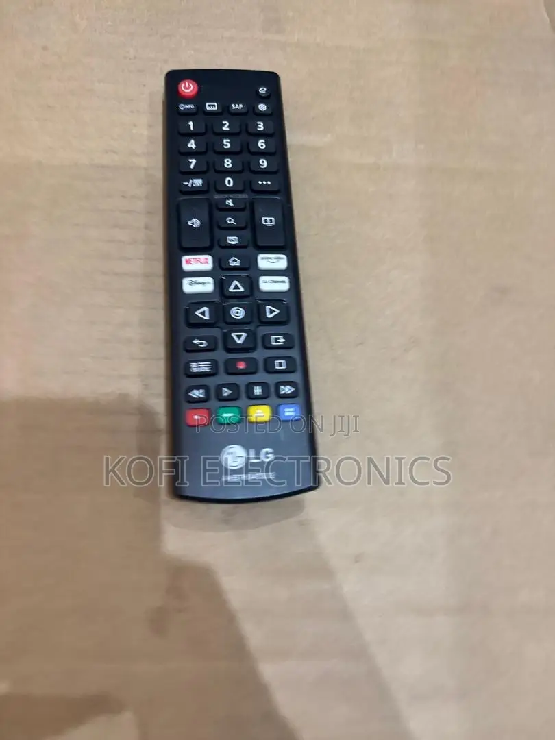 Original Lg Tv Remote Controller Black