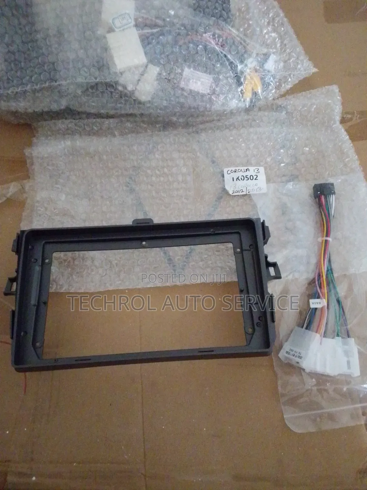 2012 to 2013 Toyota Corolla Android Radio Frame