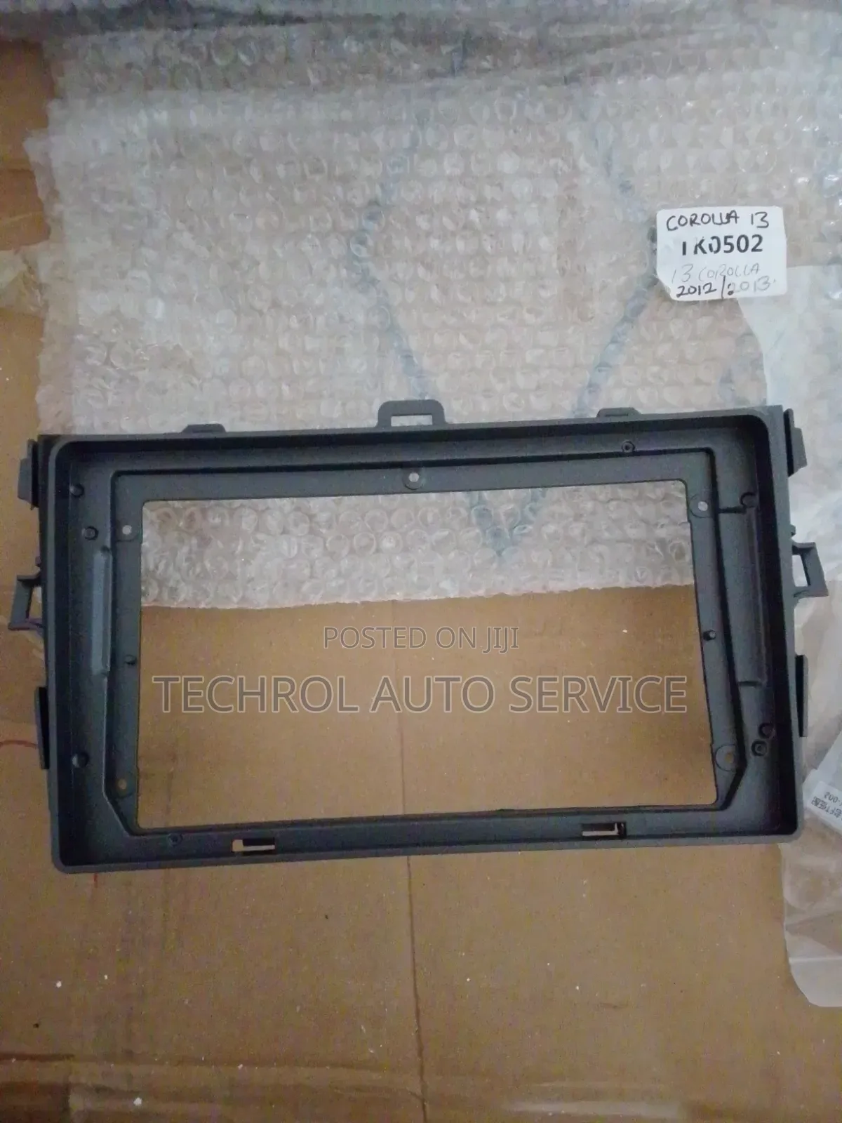 2012 to 2013 Toyota Corolla Android Radio Frame