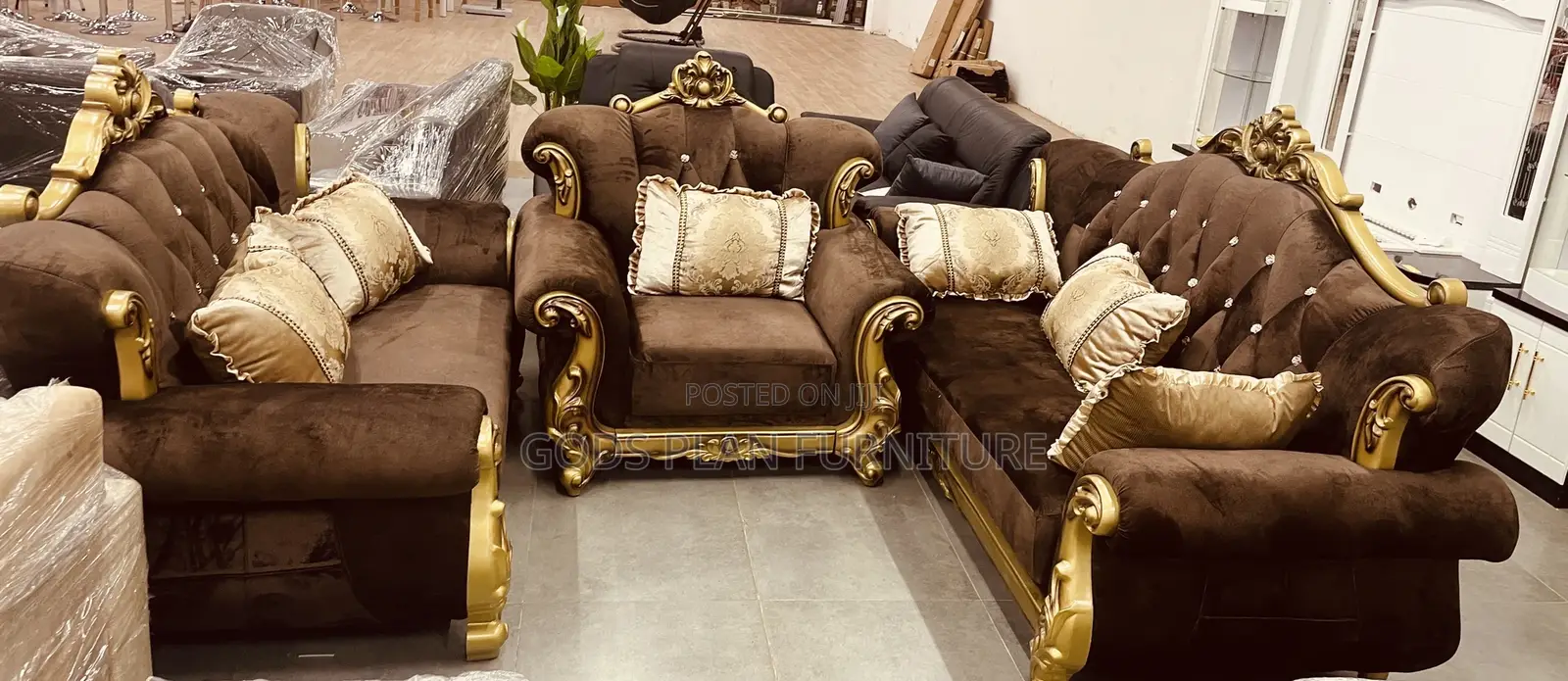 Luxury Royal Sofa (Sf -8693)