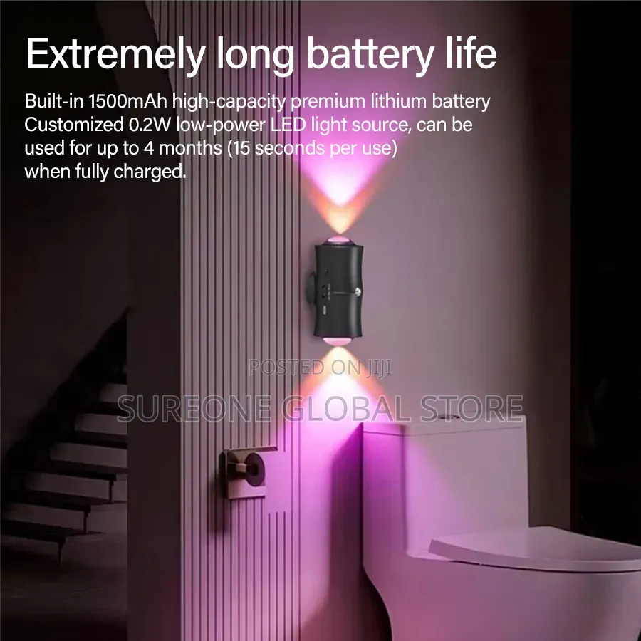 Sensor Led Wall Light Tricolor