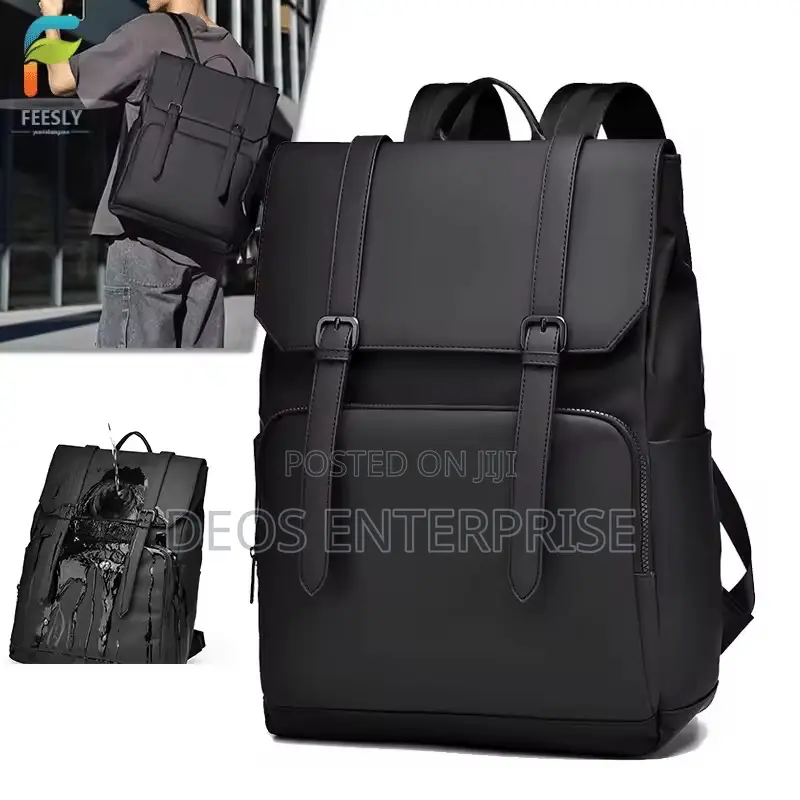 Classy Black Office Backpack