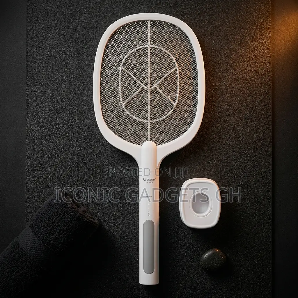 Electric Mosquito Swatter With Charging Base