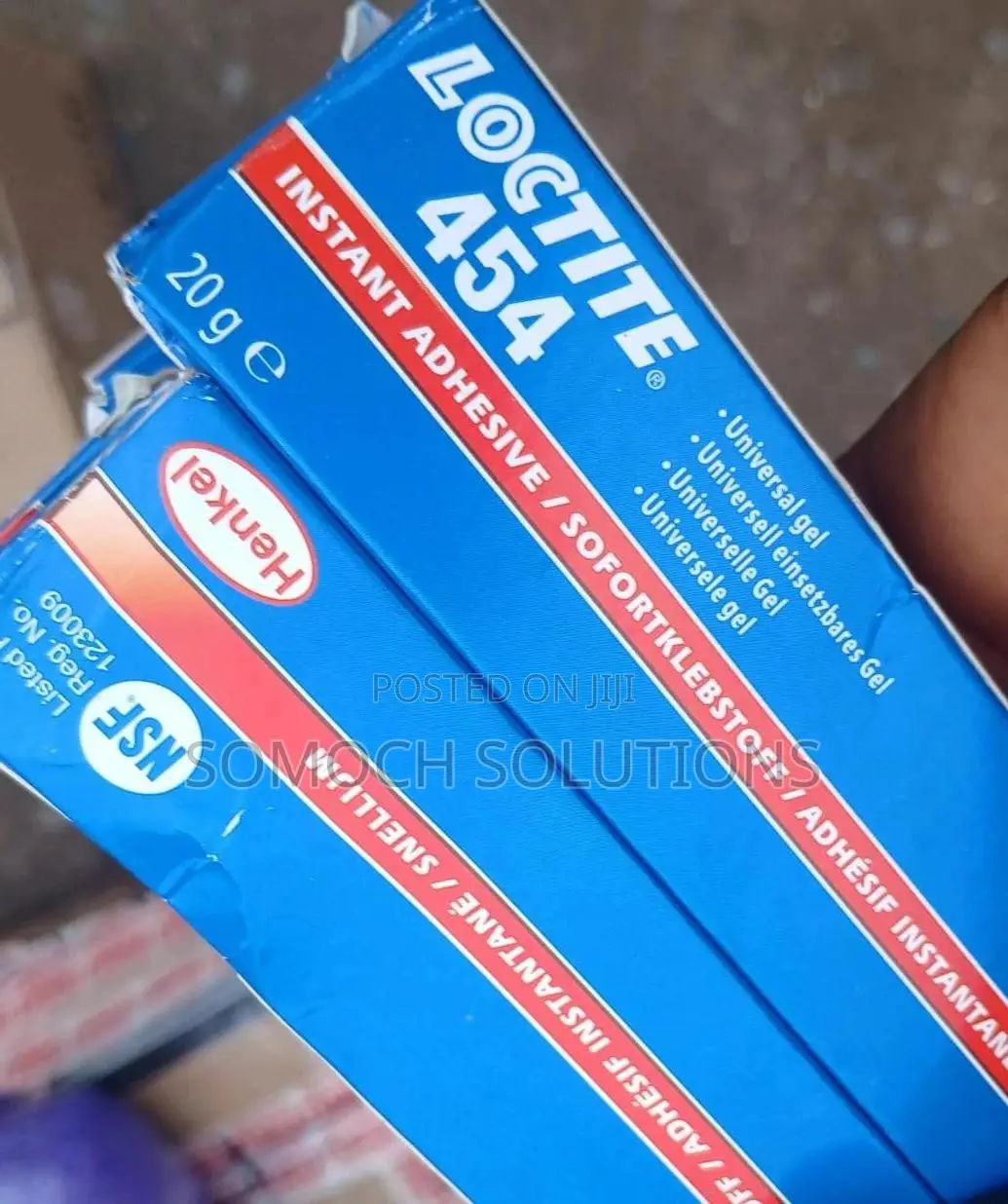 Loctite 454 Instant Adhesive Gel-High Strength Industrial Super Glue