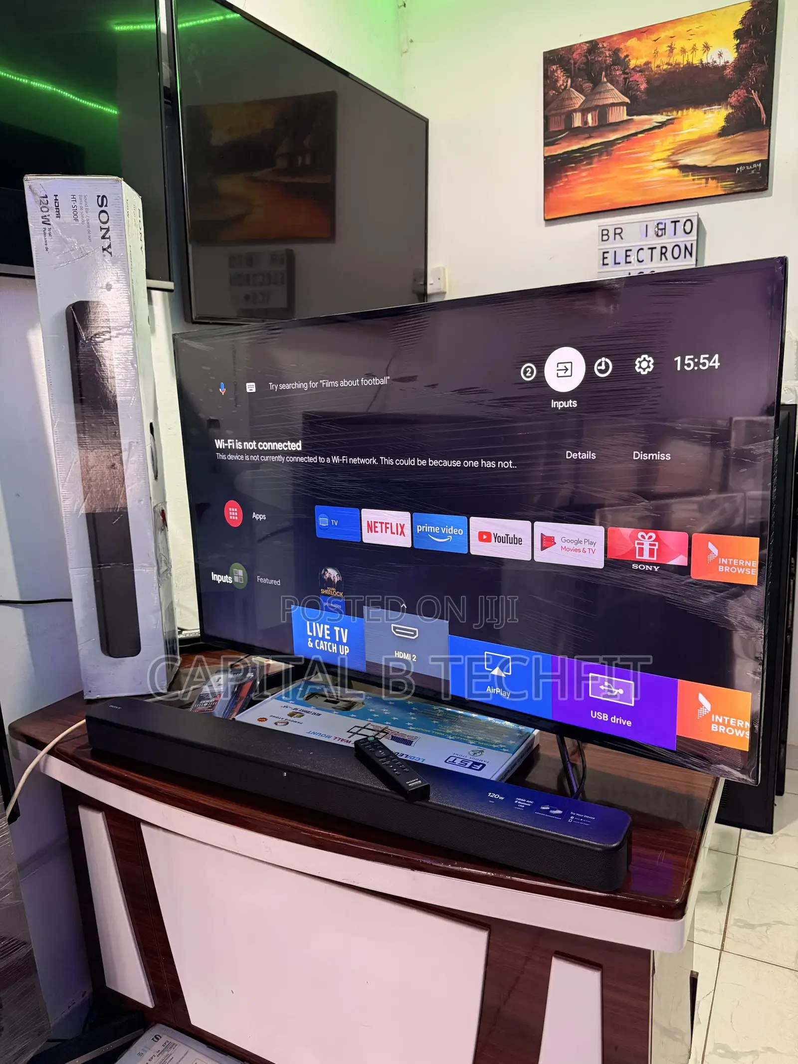 50” Sony Android Uhd Led HDR Smart Machine