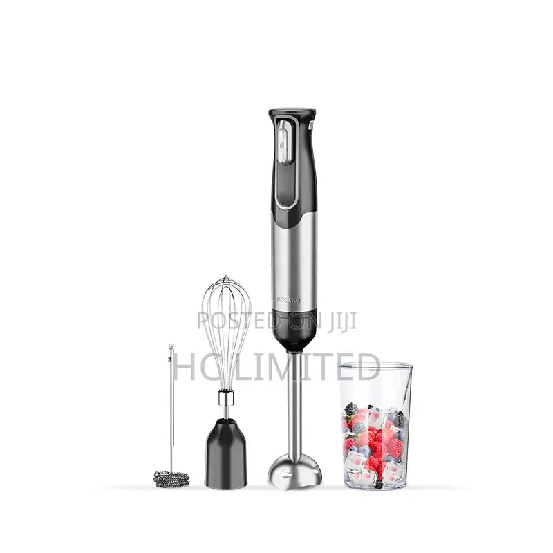 Decakila Cordless Hand Blender- 4 in 1 (Rechargeable) - Kmjb024b