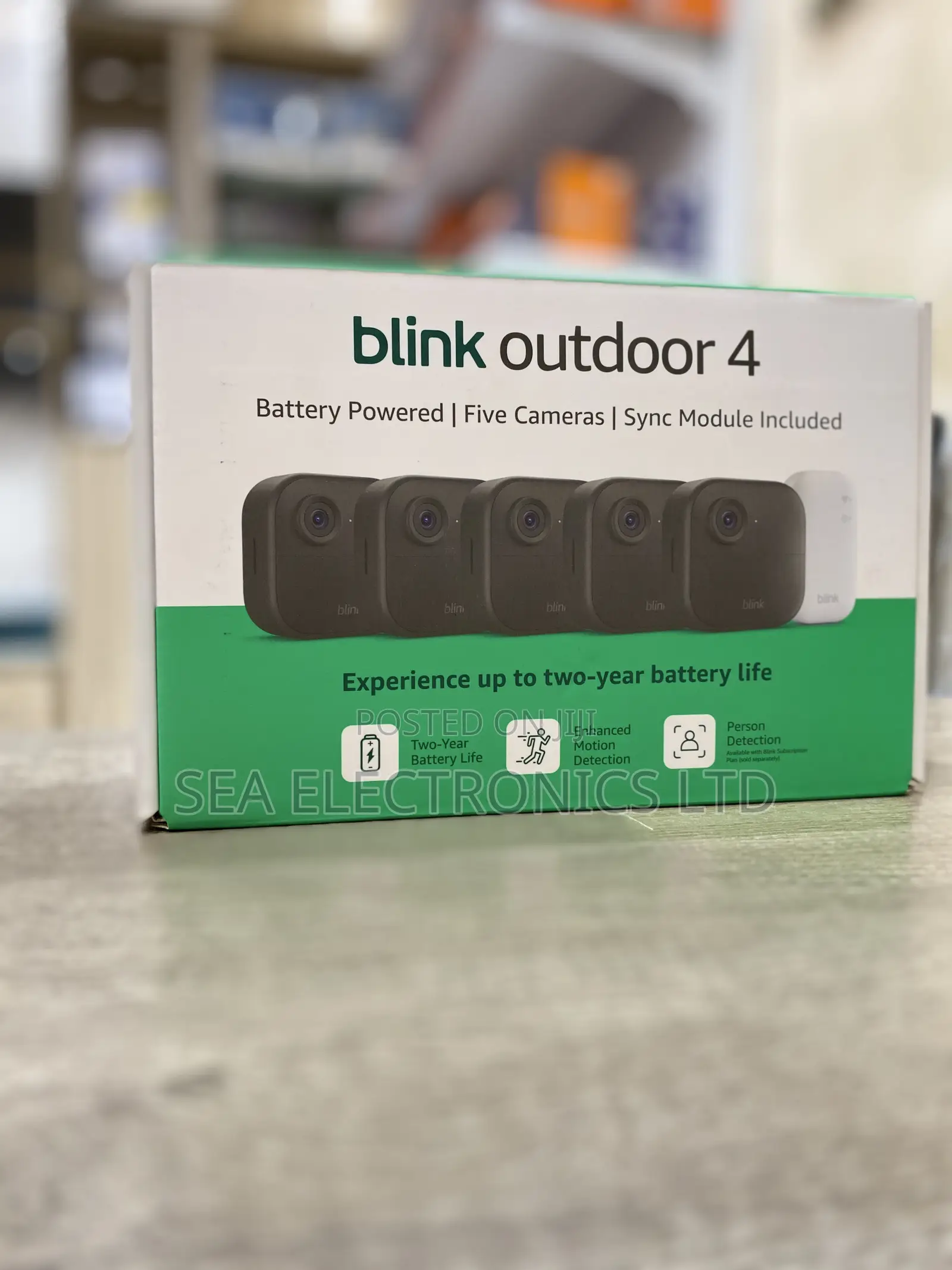 Outdoor 4-Wireless Battery Smart Home Security